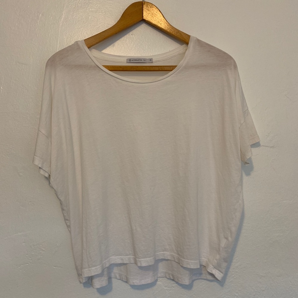 Flowy Crop Tee Shirt